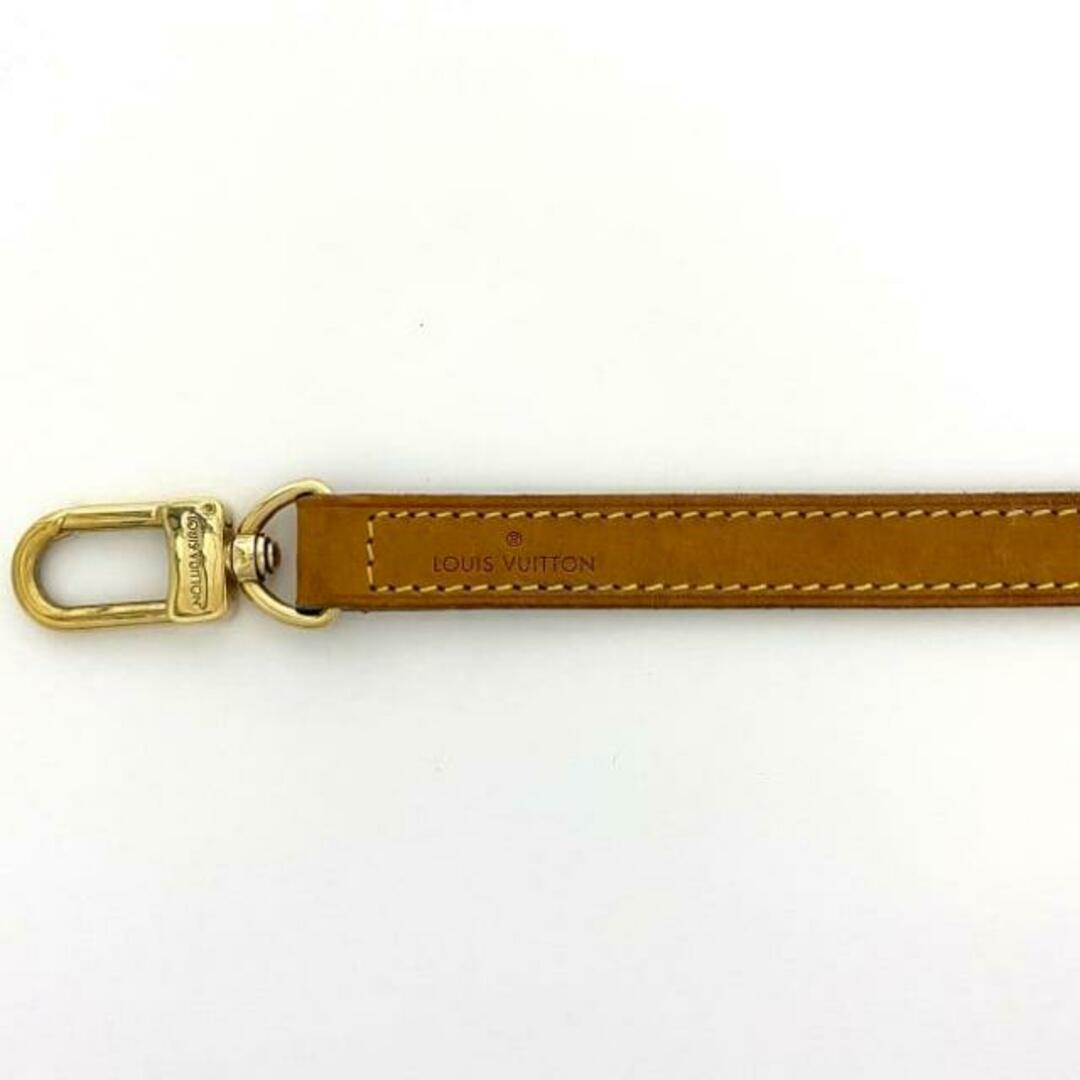 ルイ ヴィトン ショルダー ストラップ キャメルブラウン 美品 ルイ ヴィトン ショルダー ストラップ キャメルブラウン 美品