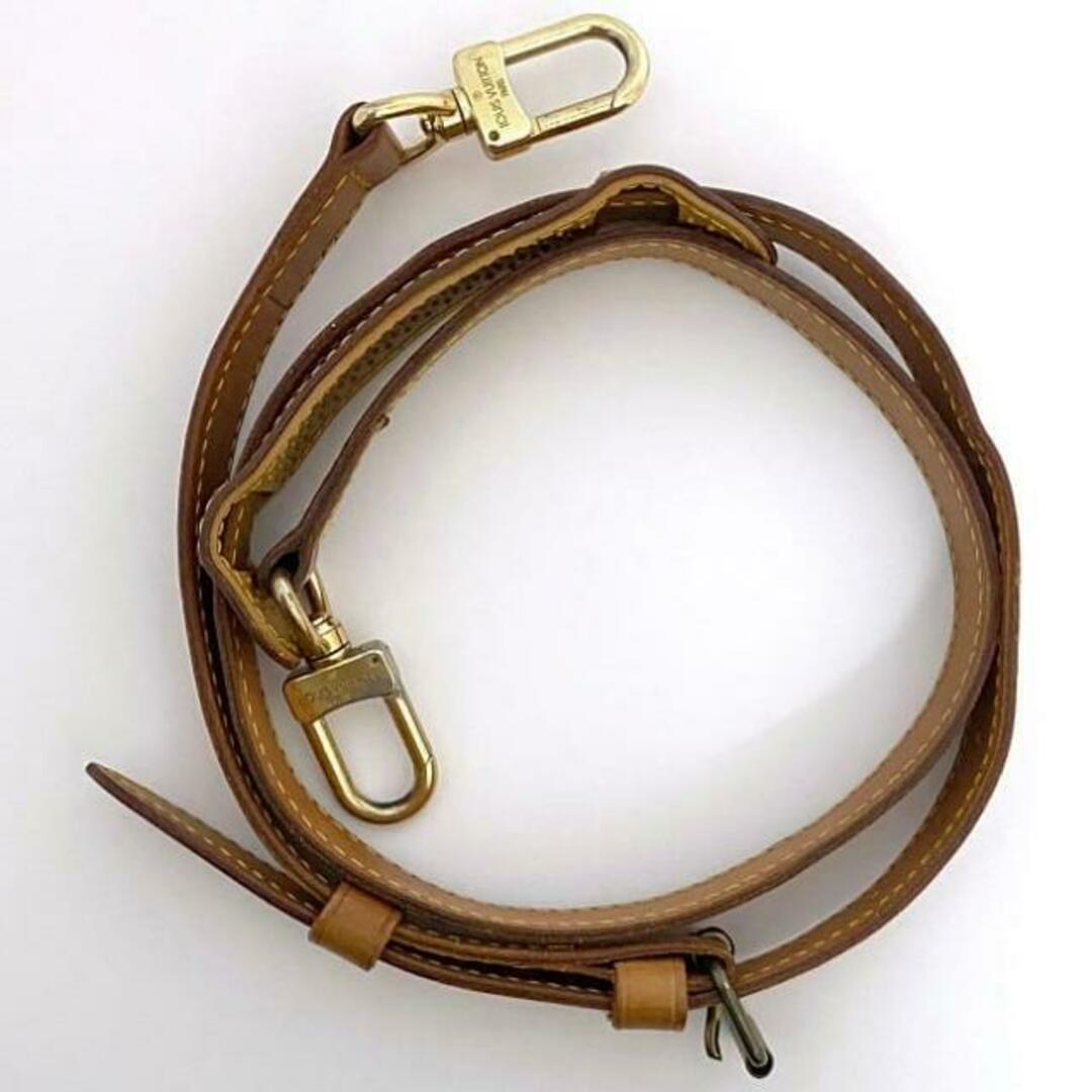 ルイ ヴィトン ショルダー ストラップ ベージュ 美品 キーポル用 ルイ ヴィトン ショルダー ストラップ ベージュ 美品 キーポル用