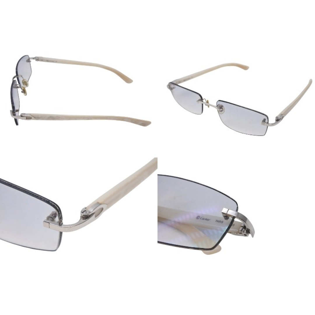 Cartier - CARTIER カルティエ リムレス メガネ サイズ□18 135 Cartier - CARTIER カルティエ リムレス メガネ サイズ□18 135