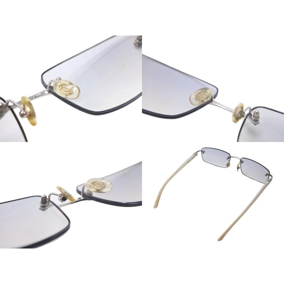 Cartier - CARTIER カルティエ リムレス メガネ サイズ□18 135 Cartier - CARTIER カルティエ リムレス メガネ サイズ□18 135