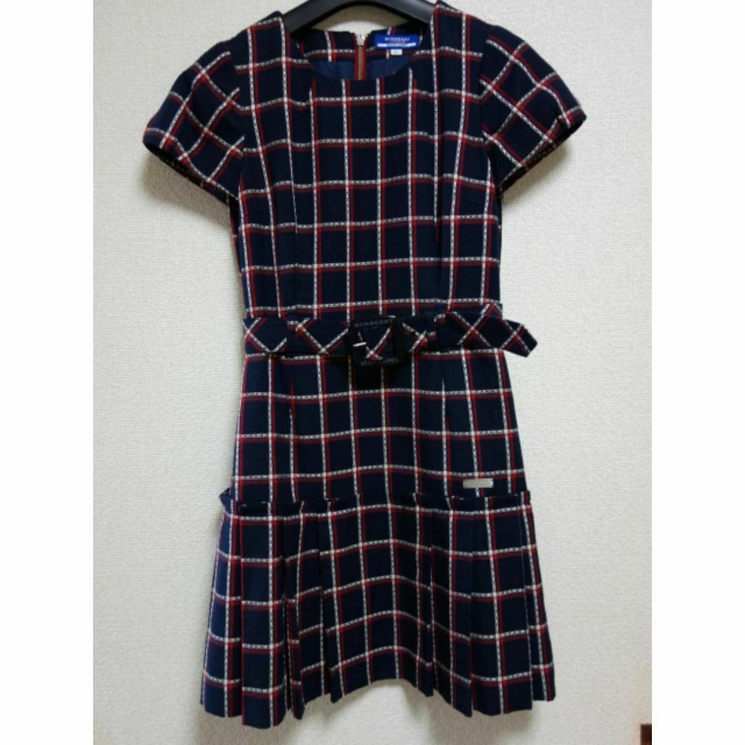 BURBERRY BLUE LABEL - 美品 Burberry BLUE LABELバーバリーブルーレーベルワンピ36