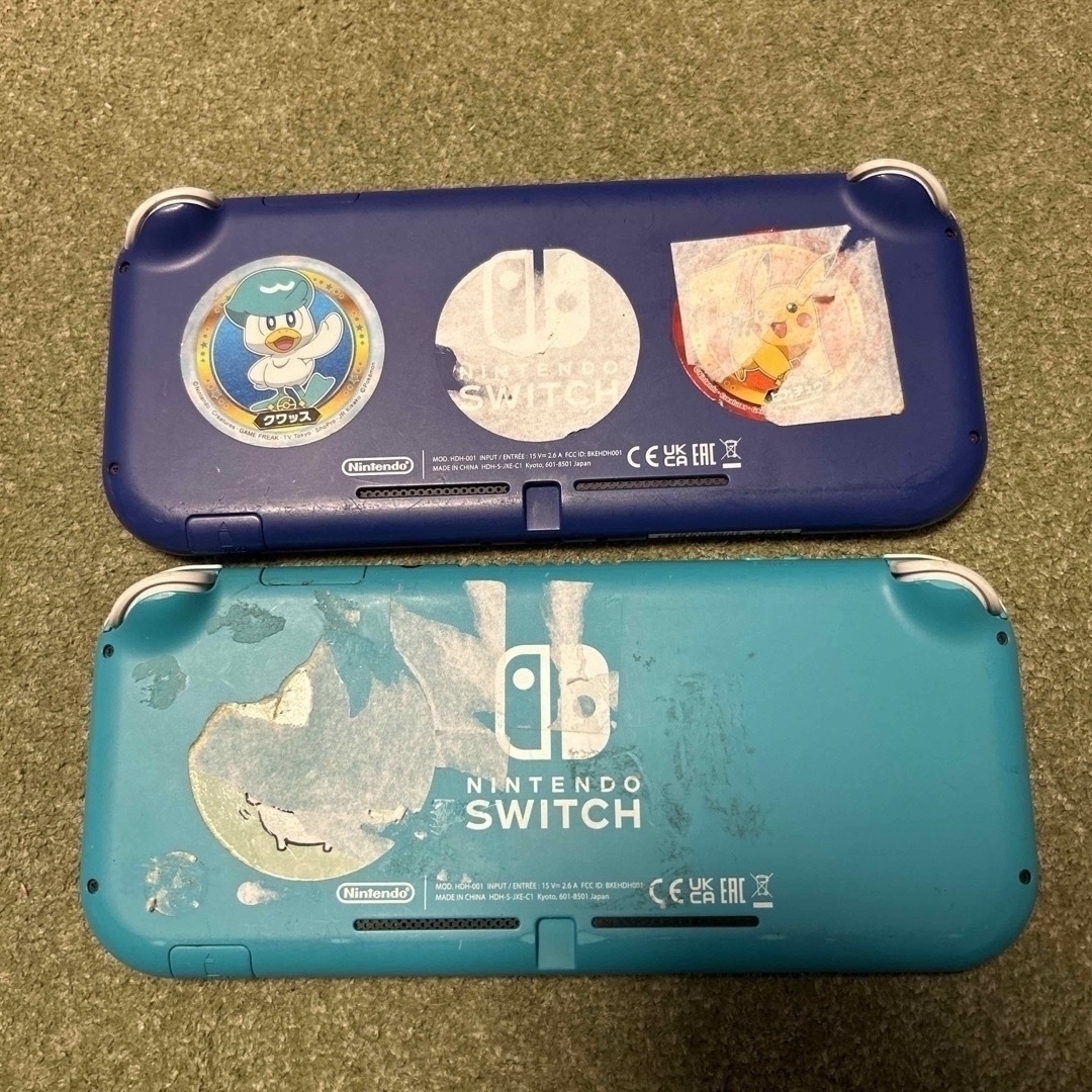 Nintendo Switch lite 2台 正常動作確認済み・初期化済み Nintendo Switch lite 2台 正常動作確認済み・初期化済み