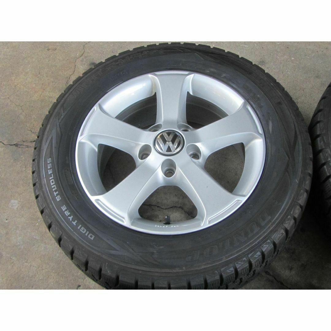 フォルクスワーゲン純正 195/65R15 スタッドレス ゴルフ5 ゴルフ6