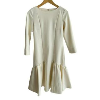 セルフォード(CELFORD)のCELFORD(セルフォード) ワンピース サイズ36 S レディース美品  - アイボリー 七分袖/ひざ丈(その他)