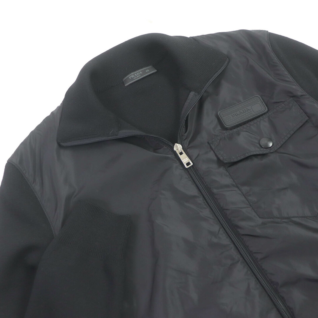 PRADA - 極美品□PRADA プラダ UMC134 バージンウール ナイロン PRADA - 極美品□PRADA プラダ UMC134 バージンウール ナイロン
