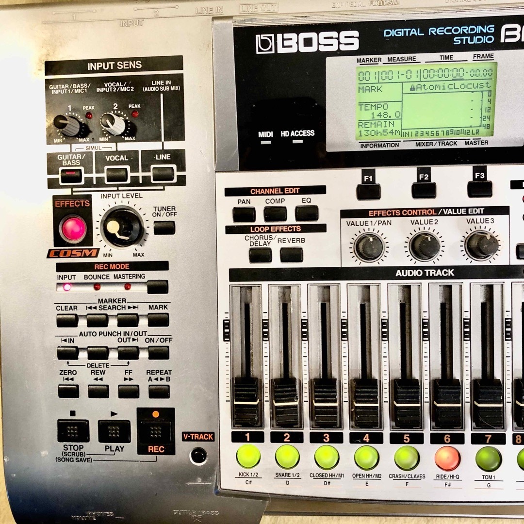 2296.BOSS BR-1200CD!MTR80GB仕様!動作確認済み‼️ 2296.BOSS BR-1200CD!MTR80GB仕様!動作確認済み‼️