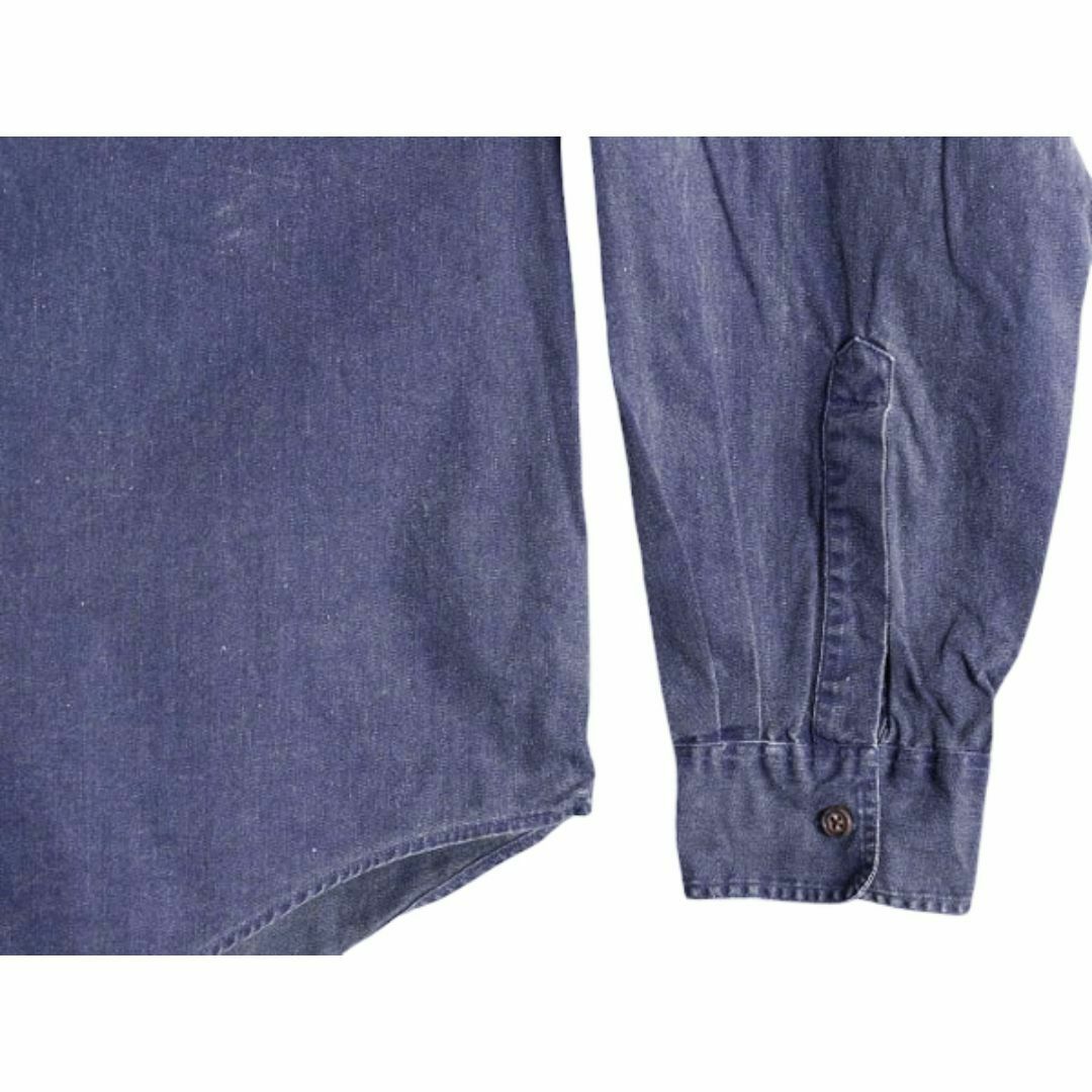 【代引可】 L.L.Bean ダック コットン 長袖 エルエルビーン USA製 80s - 男性用