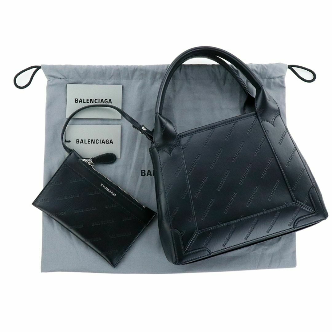 BALENCIAGA - バレンシアガ バッグ ネイビーカバス XS BALENCIAGA - バレンシアガ バッグ ネイビーカバス XS