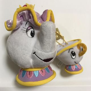 ディズニー(Disney)のポット夫人とチップ キーホルダー(キーホルダー)