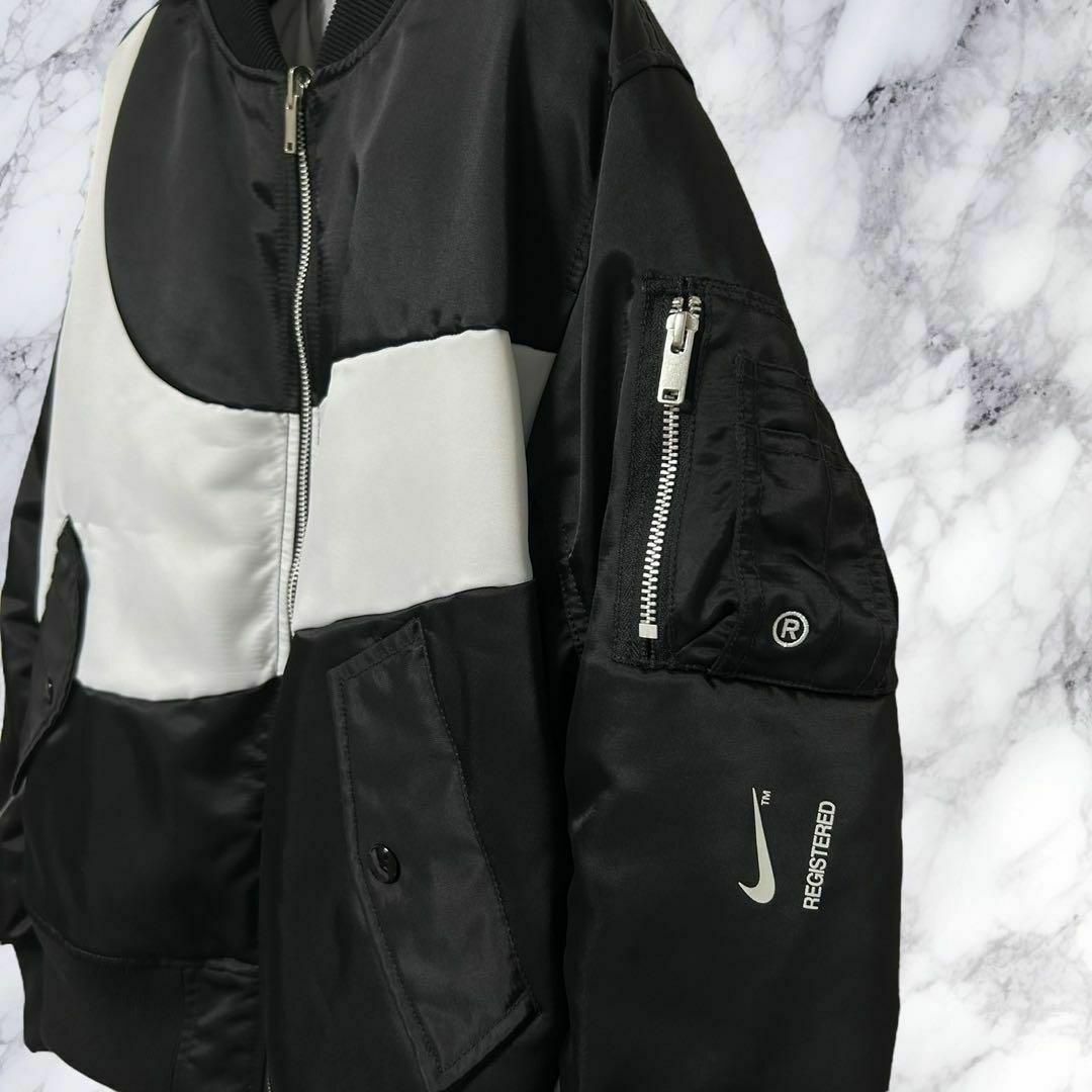 NIKE - NIKE ナイキ ビッグスウォッシュ リバーシブルボンバー NIKE - NIKE ナイキ ビッグスウォッシュ リバーシブルボンバー