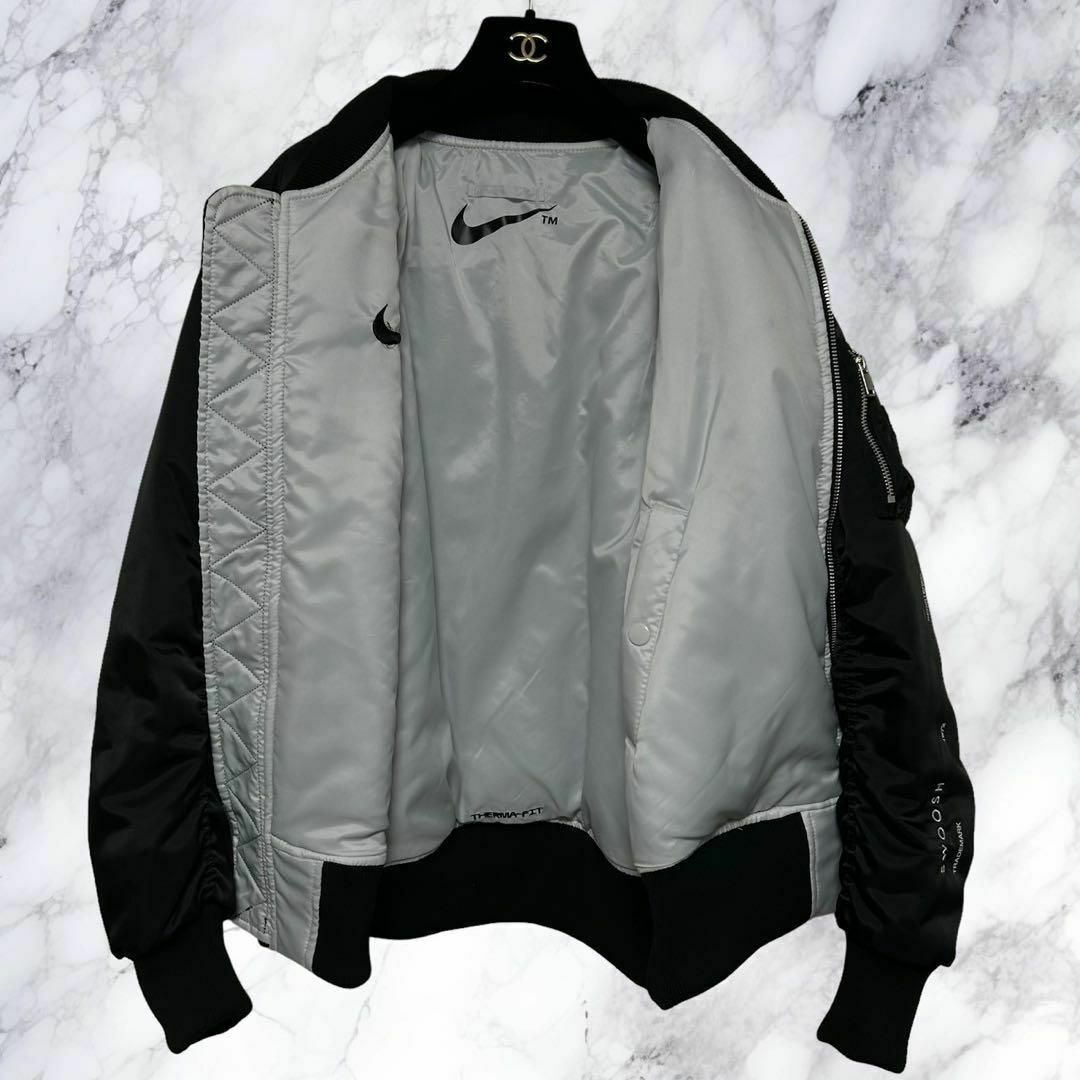 NIKE - NIKE ナイキ ビッグスウォッシュ リバーシブルボンバー NIKE - NIKE ナイキ ビッグスウォッシュ リバーシブルボンバー