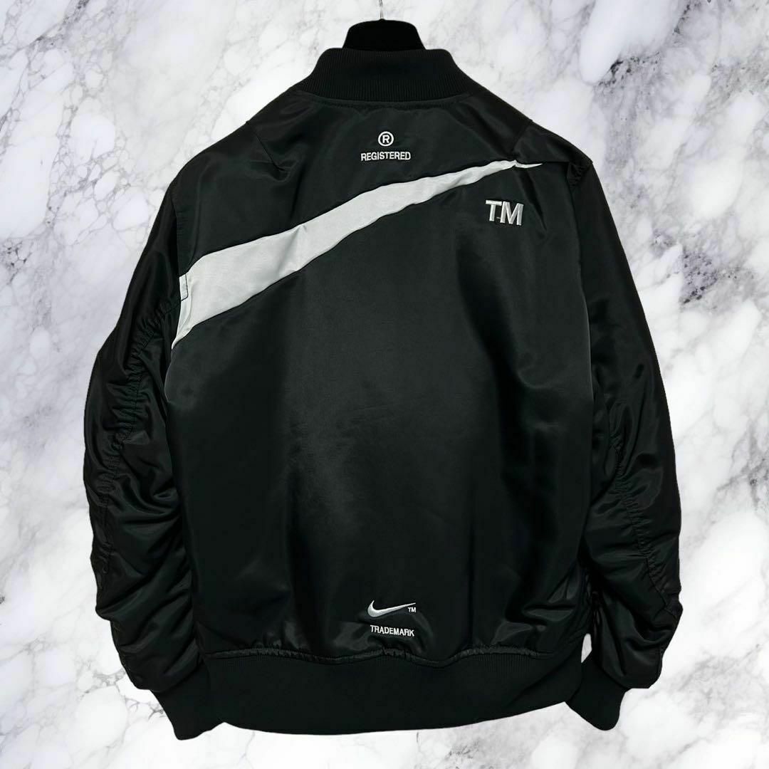 NIKE - NIKE ナイキ ビッグスウォッシュ リバーシブルボンバー NIKE - NIKE ナイキ ビッグスウォッシュ リバーシブルボンバー