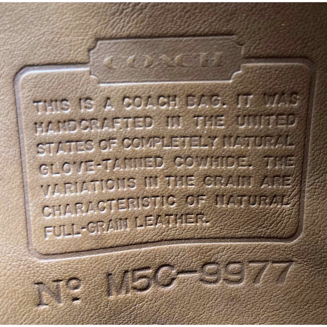 COACH - 【希少】COACH オールドコーチ ショルダーバッグ USA製 COACH - 【希少】COACH オールドコーチ ショルダーバッグ USA製