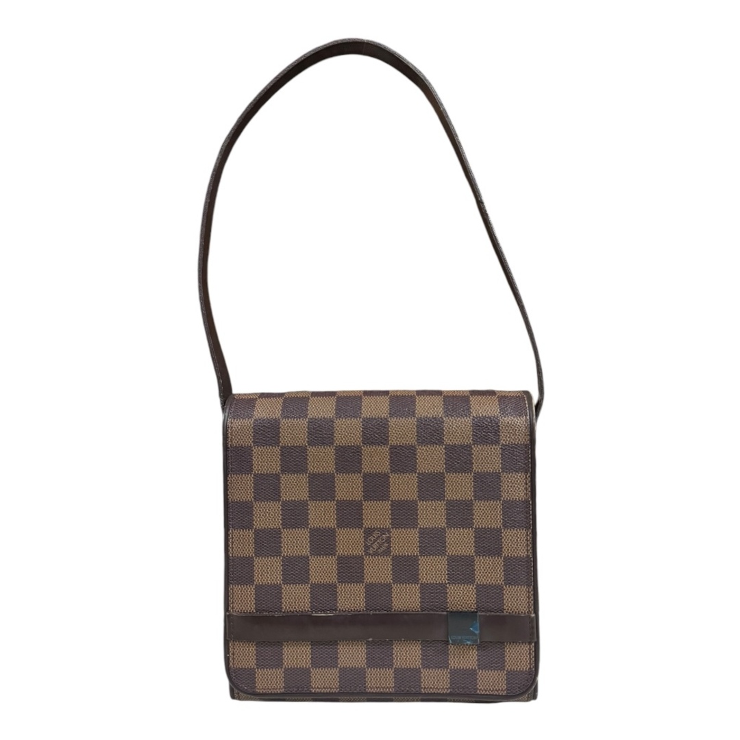 LOUIS VUITTON - ルイヴィトン トライベッカミニ ダミエ ショルダーバッグ ダミエキャンバス N51162 ブラウン レディース LOUIS VUITTON  中古