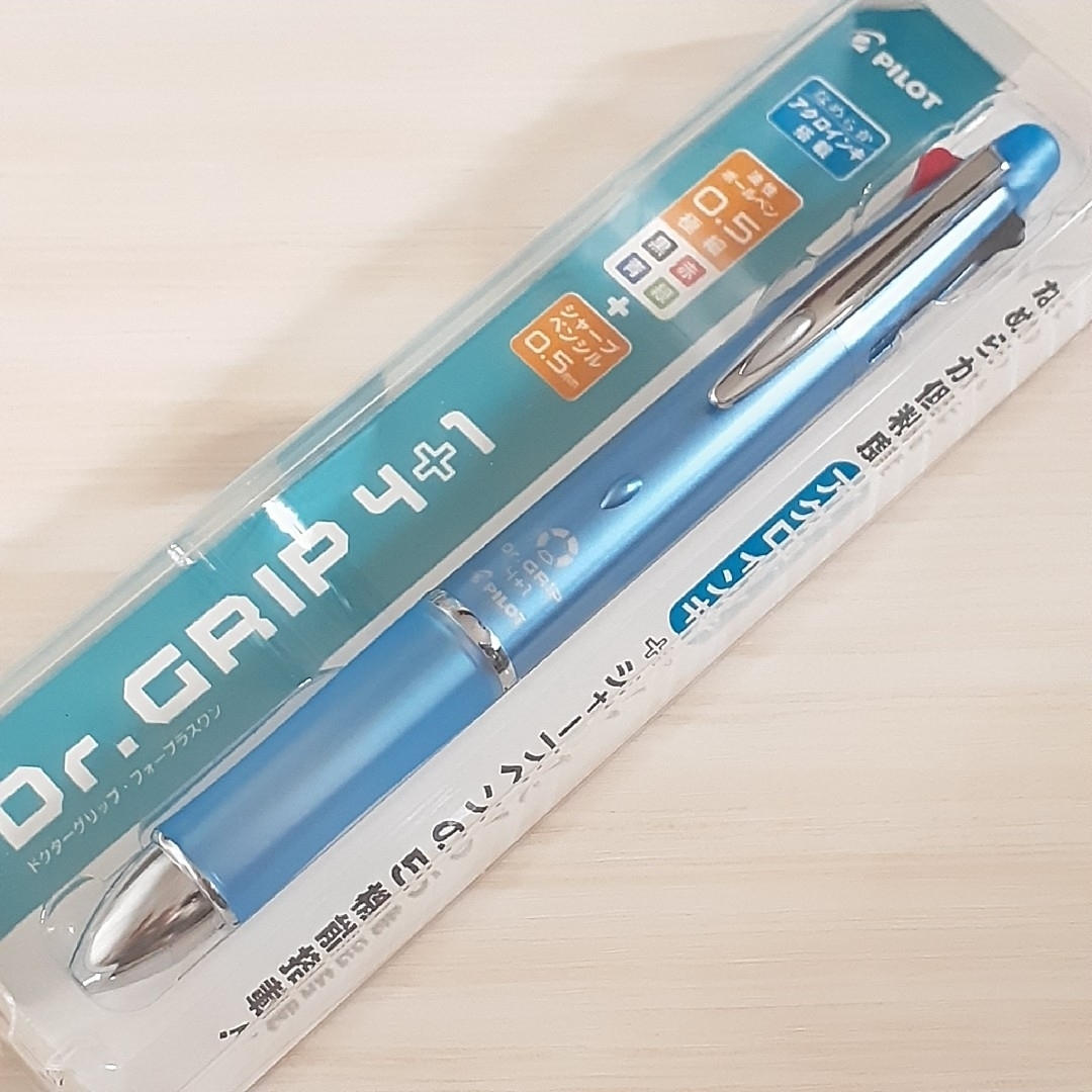 PILOT - Dr.GRIP 4+1 ドクターグリップ 多機能ペン アイスブルーの通販 by roomoon's shop｜パイロットならラクマ