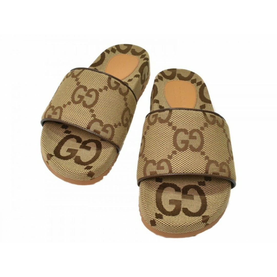 GUCCI - 【箱・布袋あり】GUCCI グッチ ジャンボGGスライド GUCCI - 【箱・布袋あり】GUCCI グッチ ジャンボGGスライド