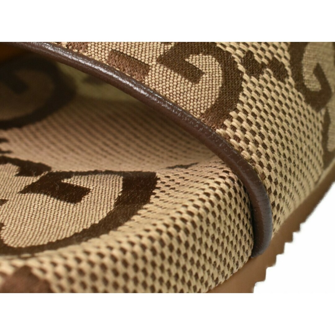GUCCI - 【箱・布袋あり】GUCCI グッチ ジャンボGGスライド GUCCI - 【箱・布袋あり】GUCCI グッチ ジャンボGGスライド