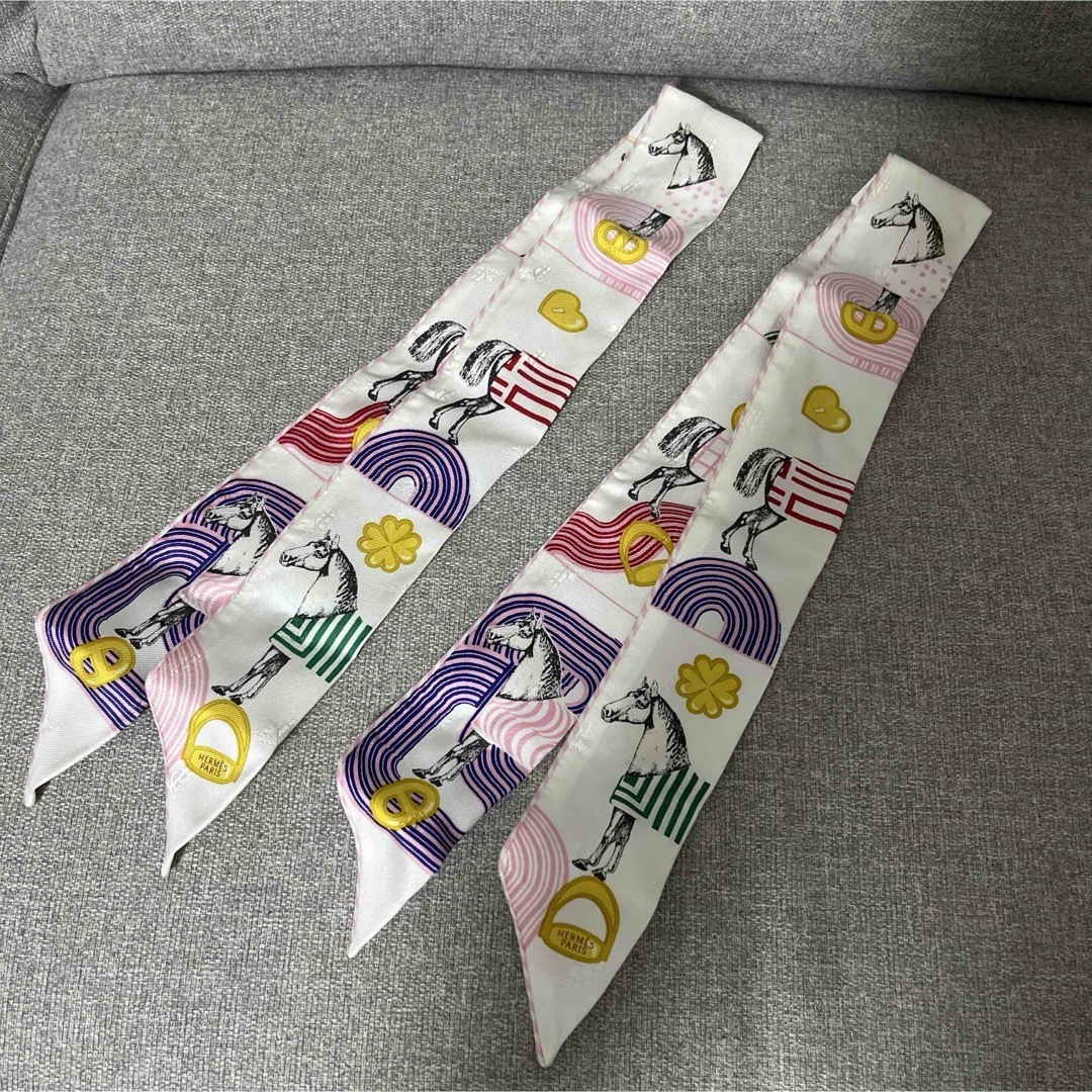 エルメス ツイリー 2本セット エルメス ツイリー 2本セット
