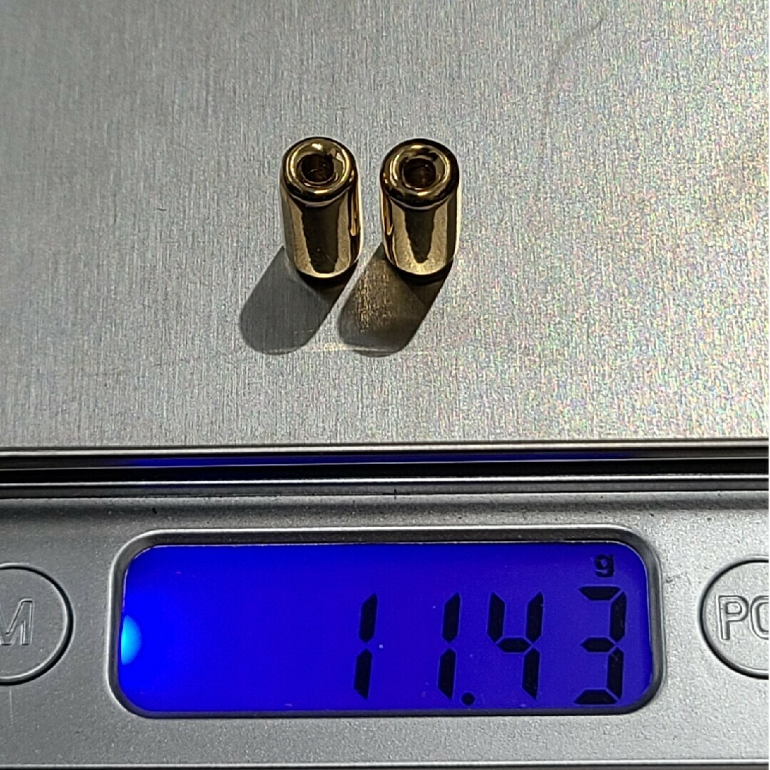 goro's - ゴローズ 激レア超特注全金金無垢パイプビーズLサイズ2 goro's - ゴローズ 激レア超特注全金金無垢パイプビーズLサイズ2