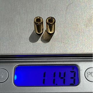 goro's - ゴローズ 激レア超特注全金金無垢パイプビーズLサイズ2 goro's - ゴローズ 激レア超特注全金金無垢パイプビーズLサイズ2