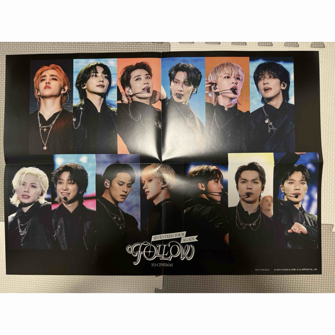 SEVENTEEN - SEVENTEEN セブチ follow 映画 特典 ポスターの通販 SEVENTEEN - SEVENTEEN セブチ follow 映画 特典 ポスターの通販