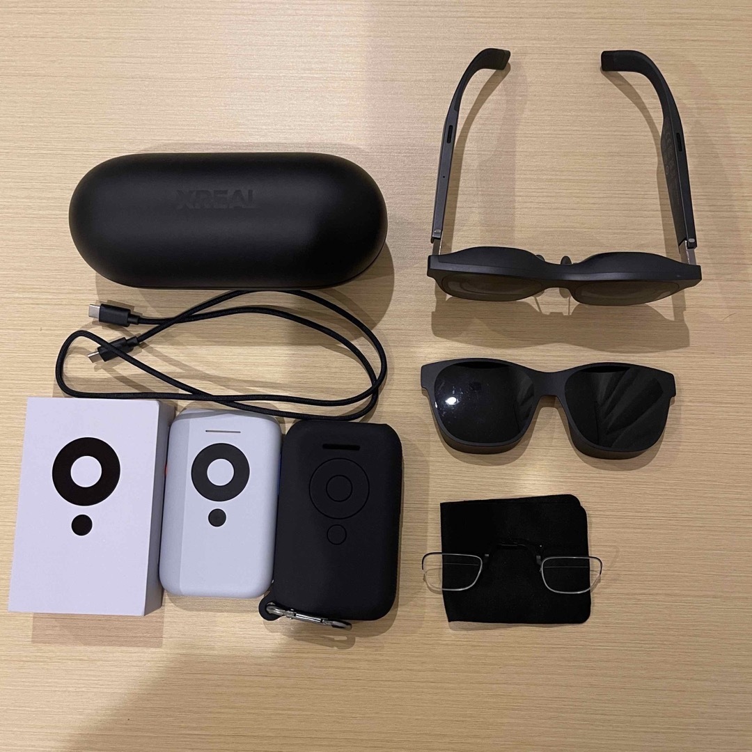 xreal air2pro とbeam のセット