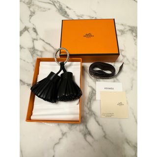 HERMES - 未使用 エルメス カルメン ウノドス 黒✖️黒の通販 HERMES - 未使用 エルメス カルメン ウノドス 黒✖️黒の通販