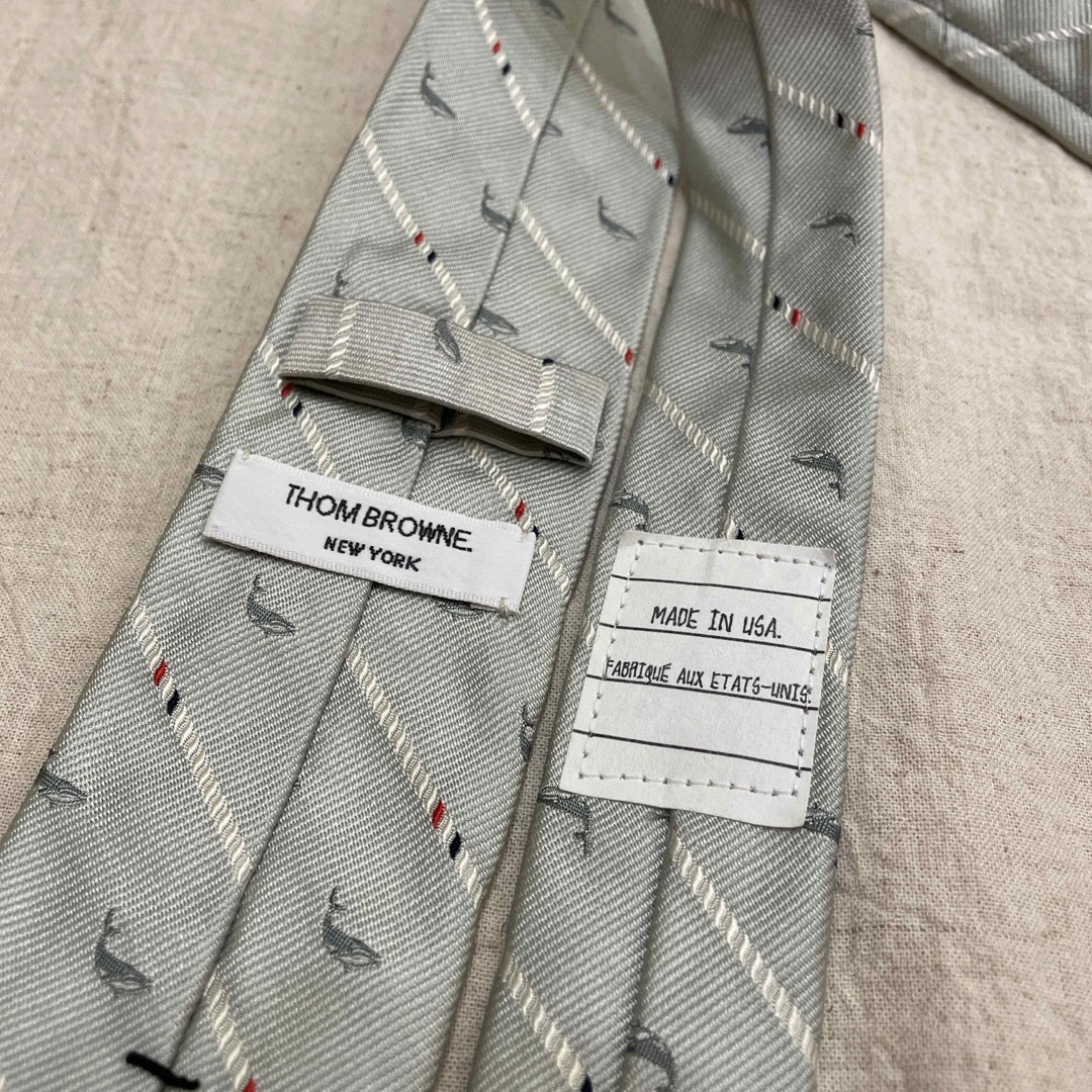 THOM BROWNE - トムブラウン ネクタイ クジラの通販 by kahs THOM BROWNE - トムブラウン ネクタイ クジラの通販 by kahs