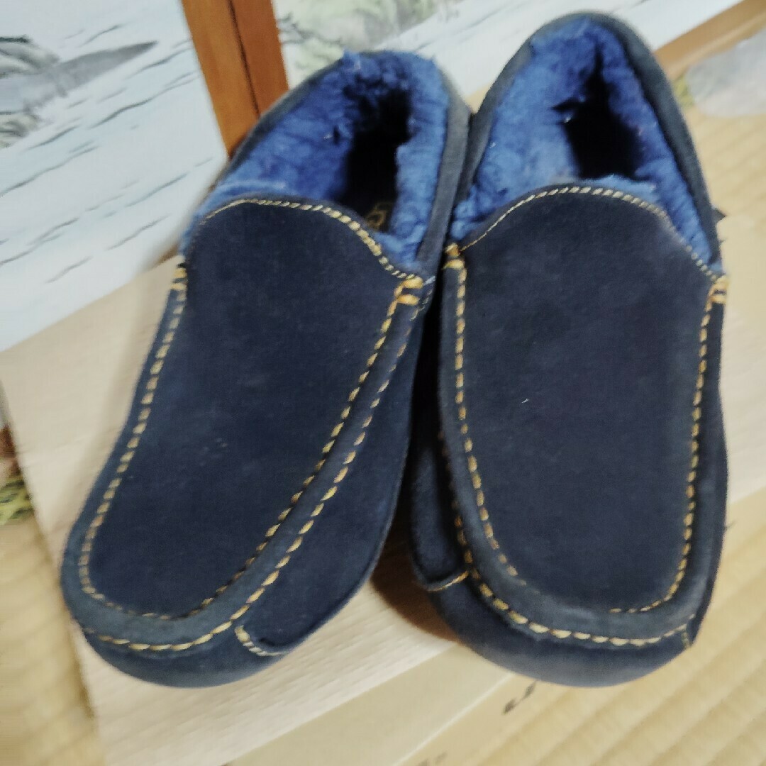 UGG - アグ UGG モカシン メンズ 27センチ 正規品 ムートン UGG - アグ UGG モカシン メンズ 27センチ 正規品 ムートン