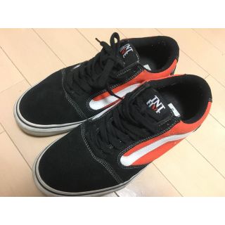 ヴァンズ(VANS)のVANS TNT FIVE（TNT5）オレンジ 27cm 美品(スニーカー)