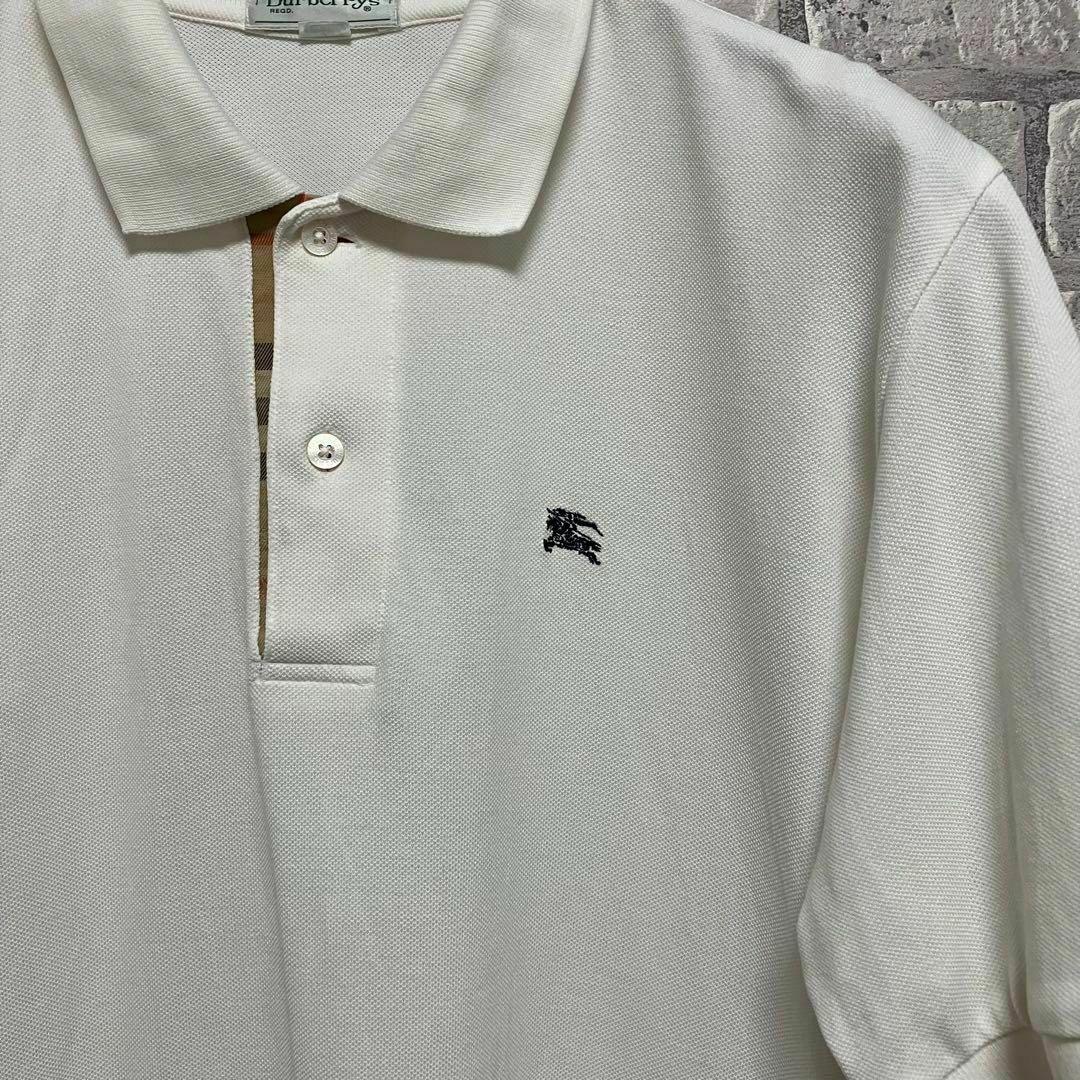 BURBERRY】バーバリー 半袖ポロシャツ ビンテージ お洒落 BURBERRY】バーバリー 半袖ポロシャツ ビンテージ お洒落