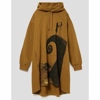 デザインティーシャツストアグラニフ(Design Tshirts Store graniph)のナイトメアー・ビフォア・クリスマス　パーカーワンピース 　　グラニフ(パーカー)