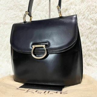CELINE - 袋付美品 セリーヌ ダブルフラップ ガンチーニ ワン CELINE - 袋付美品 セリーヌ ダブルフラップ ガンチーニ ワン