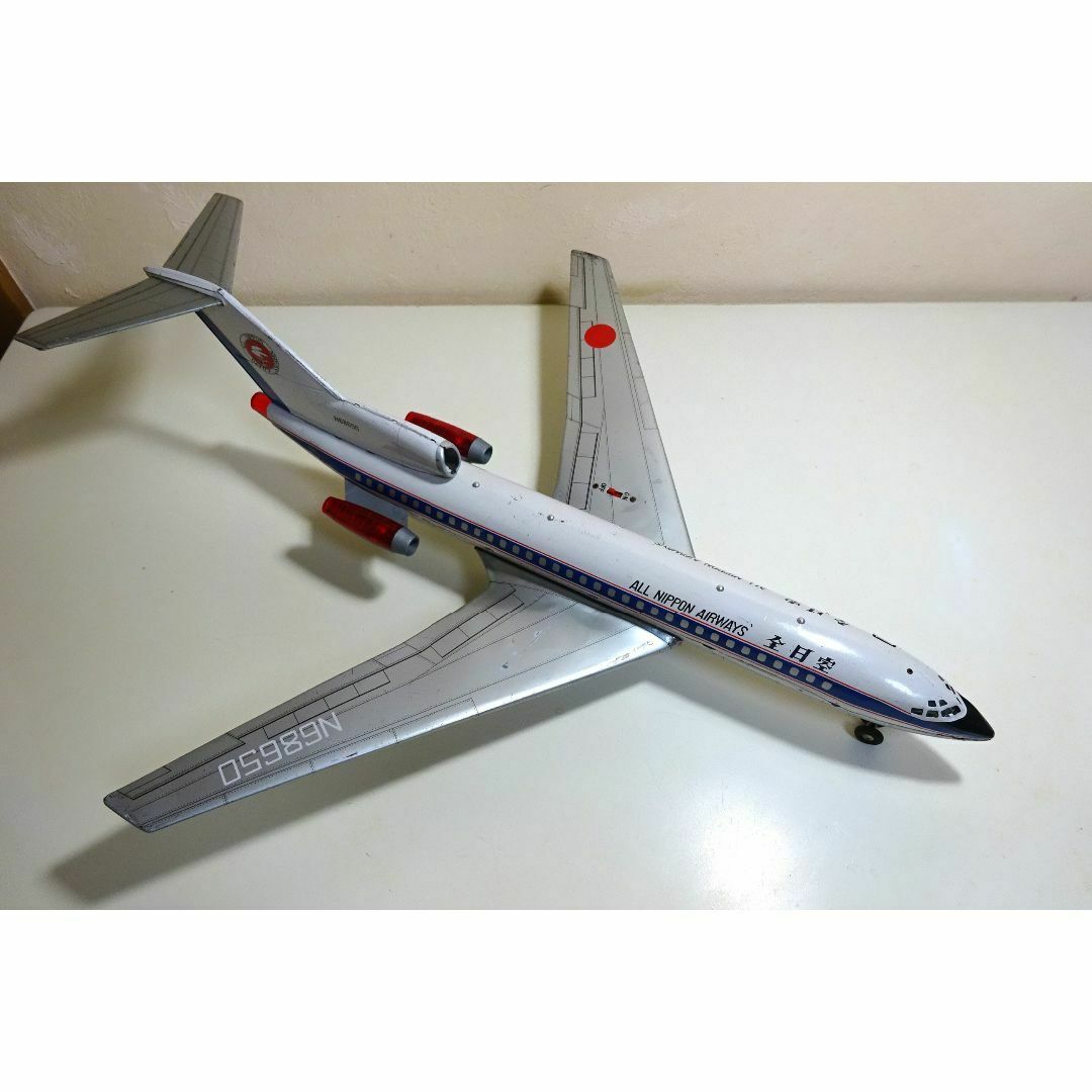 動画あり!!☆米沢玩具(ヨネザワ)全日空(ANA) B-727☆昭和 動画あり!!☆米沢玩具(ヨネザワ)全日空(ANA) B-727☆昭和