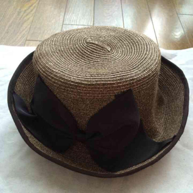NOLLEY'S(ノーリーズ)のノーリーズ 麦わら ぼうし レディースの帽子(麦わら帽子/ストローハット)の商品写真