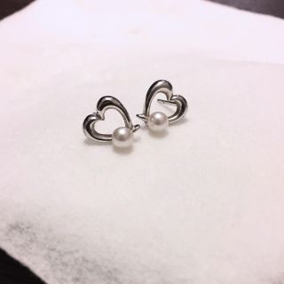 ミキモト(MIKIMOTO)の値下げ☆ミキモト ホワイトゴールドピアス(ピアス)