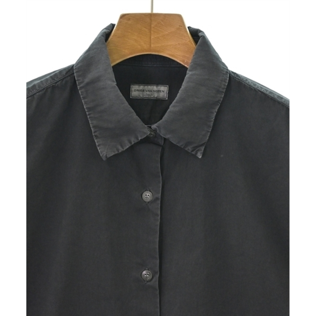 DRIES VAN NOTEN カジュアルシャツ 38(S位) グレー 【古着】【中古】 DRIES VAN NOTEN カジュアルシャツ 38(S位) グレー 【古着】【中古】