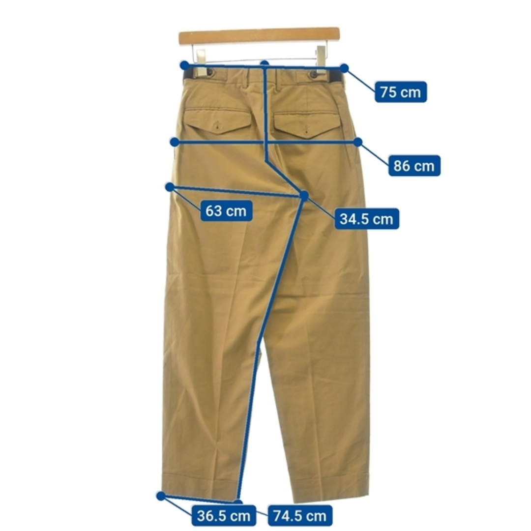 DRIES VAN NOTEN スラックス 44(S位) ベージュ 【古着】 DRIES VAN NOTEN スラックス 44(S位) ベージュ 【古着】