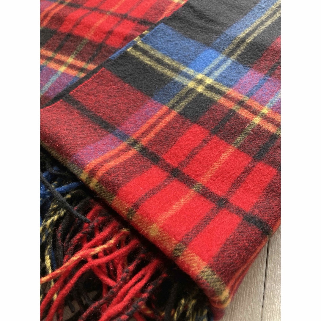 ❤︎green label relaxing❤︎カシミア チェックストール ❤︎green label relaxing❤︎カシミア チェックストール