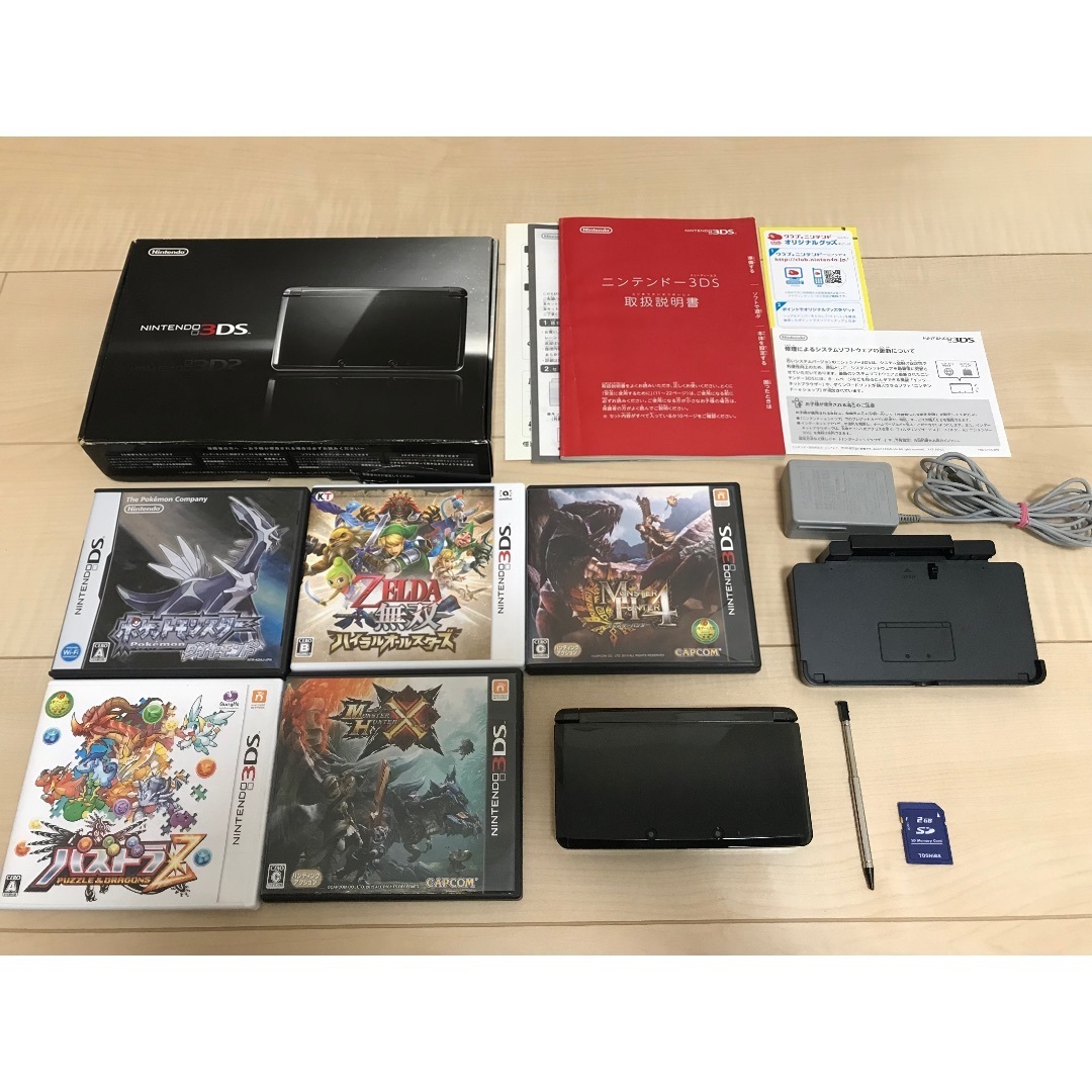Nintendo3DS本体 ソフト6本付き 任天堂 New3DS New ニンテンドー3DS ホワイト(KTR-S-WAAA) 本体