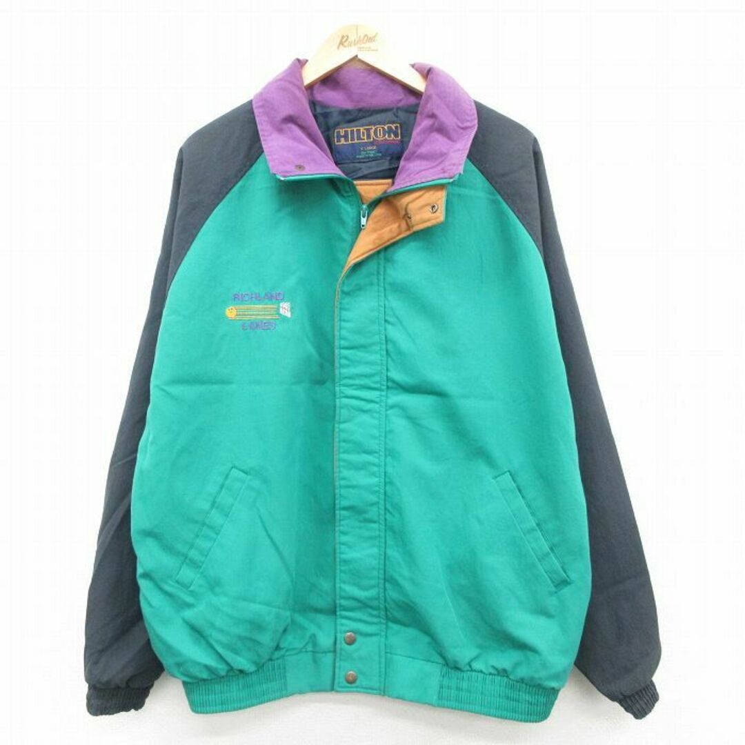 XL☆古着 ヒルトン 長袖 ジャケット メンズ 00年代 00s XL☆古着 ヒルトン 長袖 ジャケット メンズ 00年代 00s