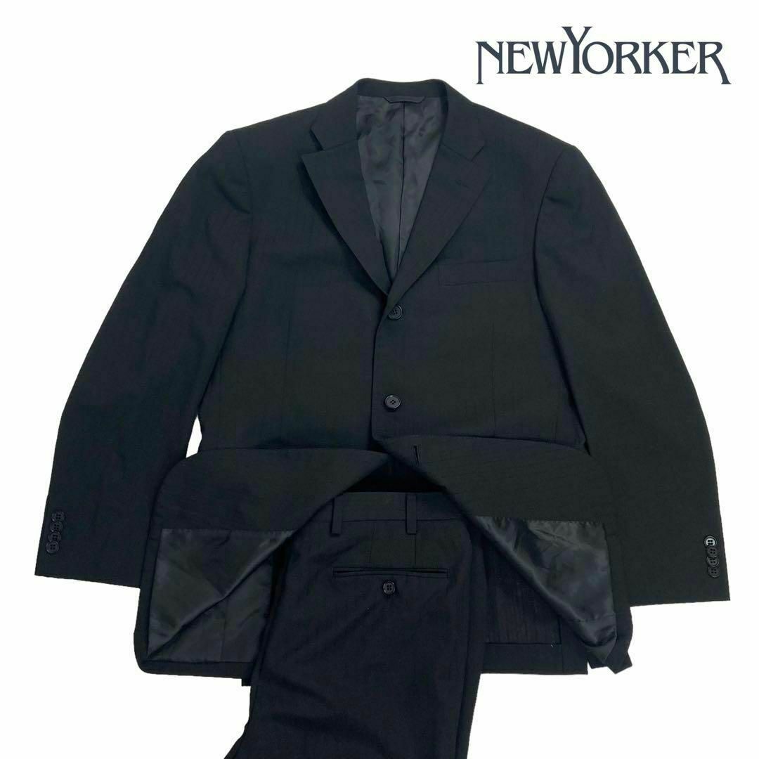 07M224◯ NEWYORKER サマーウール 背抜き スーツ セットアップ 07M224◯ NEWYORKER サマーウール 背抜き スーツ セットアップ