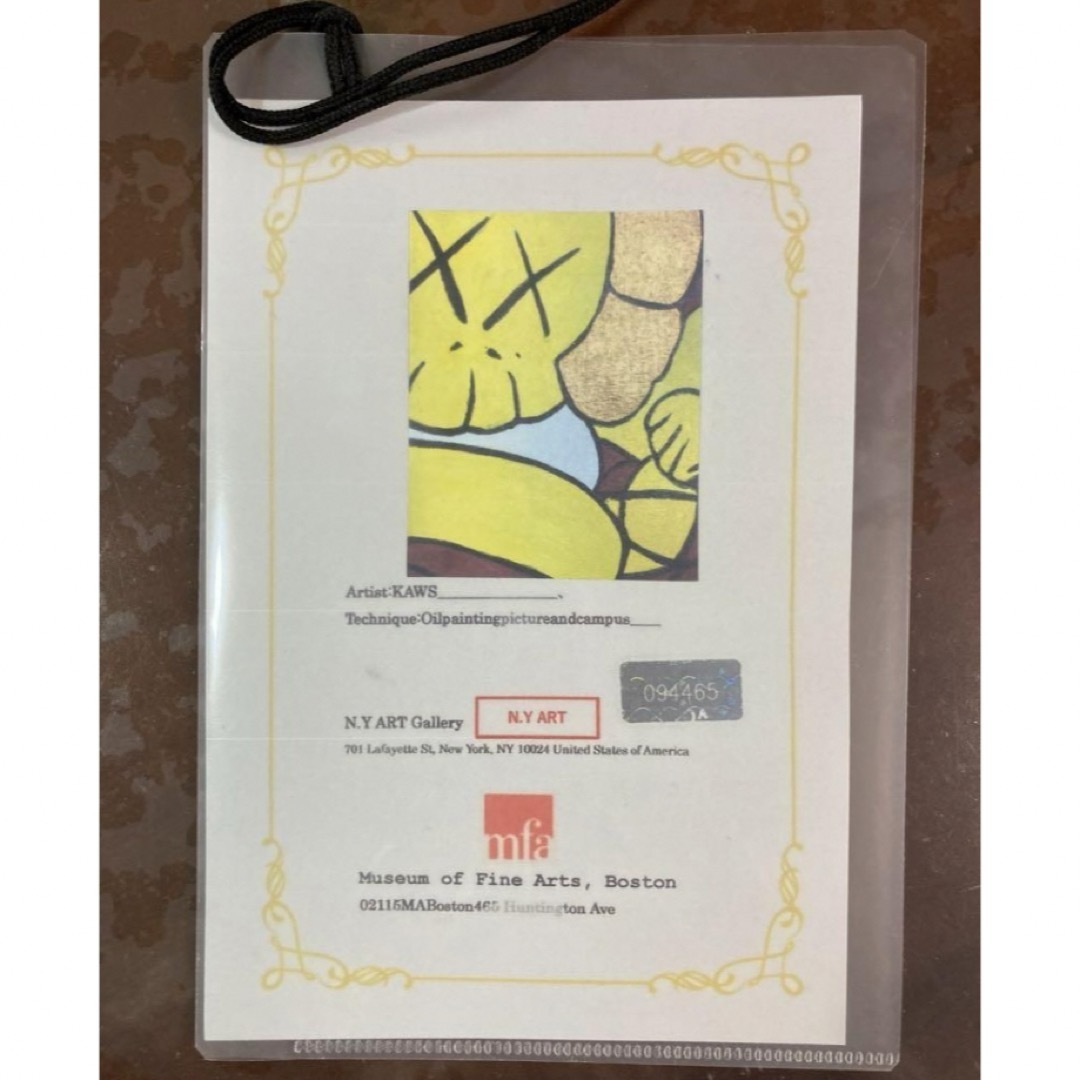 99500円 今だけ/最安値/絵画/ KAWS (カウズ)/油彩画(原画)/全米 99500円 今だけ/最安値/絵画/ KAWS (カウズ)/油彩画(原画)/全米