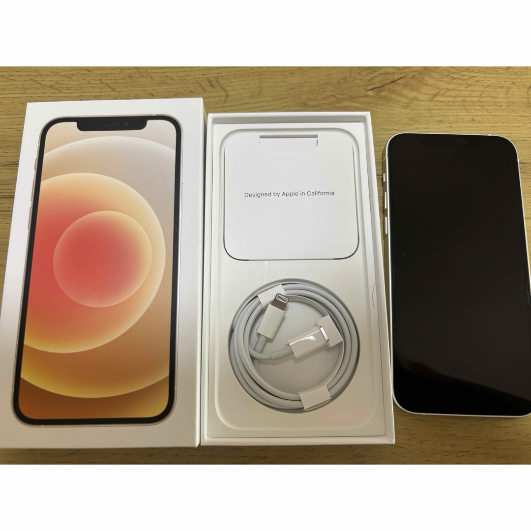 中古品、美品】iPhone12 64GB ホワイト(SIMフリー) 中古品、美品】iPhone12 64GB ホワイト(SIMフリー)