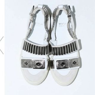 トーガプルラ(TOGA PULLA)のTOGAPULLA   Metal sneaker sandals(サンダル)