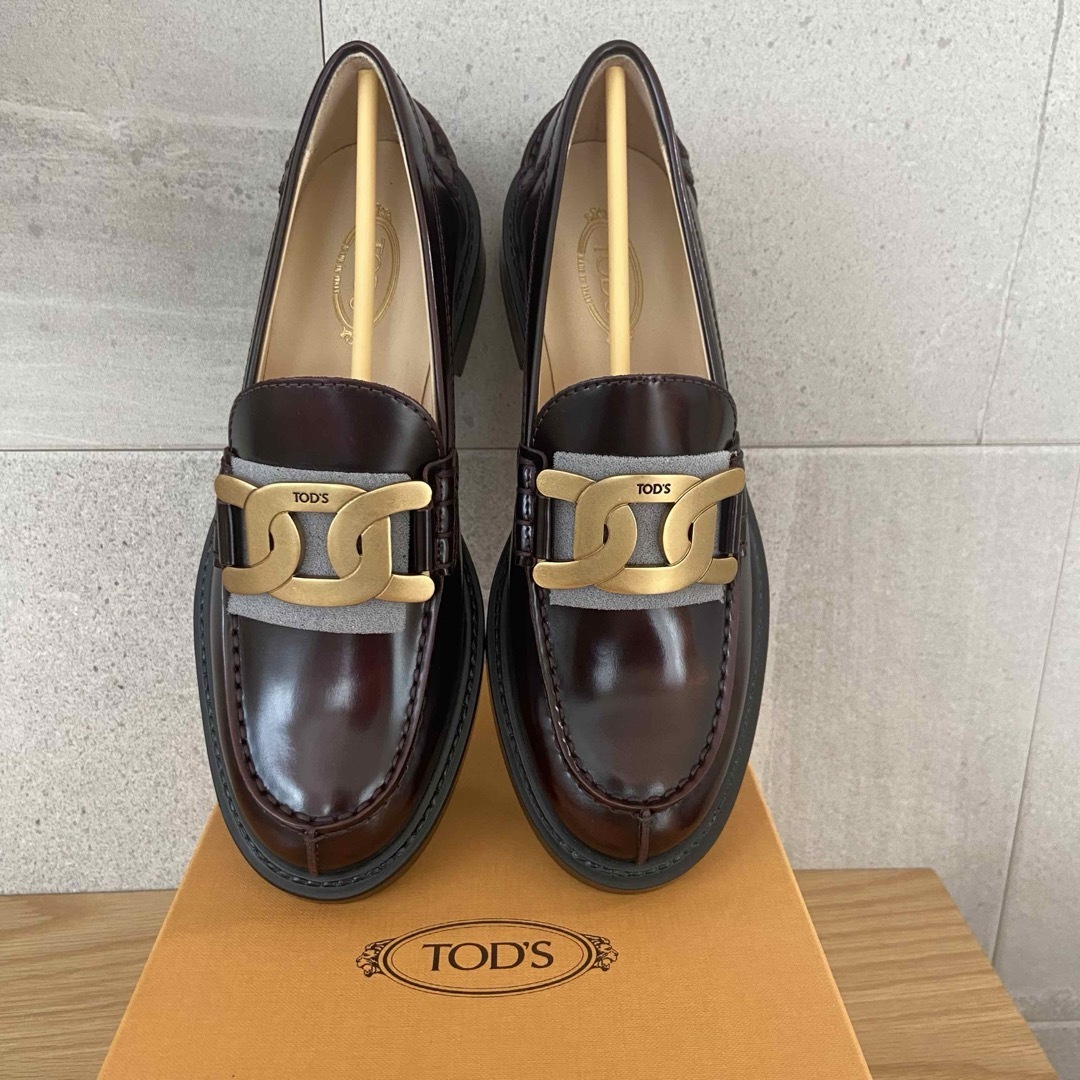 TOD'S - TOD'S トッズ ケイト レザー ローファー 35(22cm TOD'S - TOD'S トッズ ケイト レザー ローファー 35(22cm