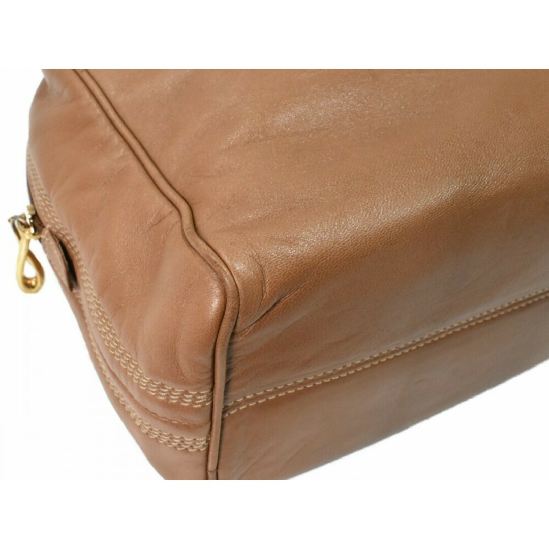 LOEWE - 【中古品】LOEWE ショルダーバッグ ブラウン系 レザー LOEWE - 【中古品】LOEWE ショルダーバッグ ブラウン系 レザー