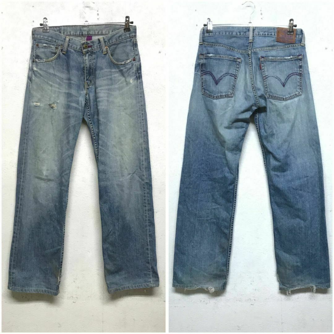 Levi's - Levi's リーバイス 503 紫ステッチ 革ステッチ W30 Levi's - Levi's リーバイス 503 紫ステッチ 革ステッチ W30