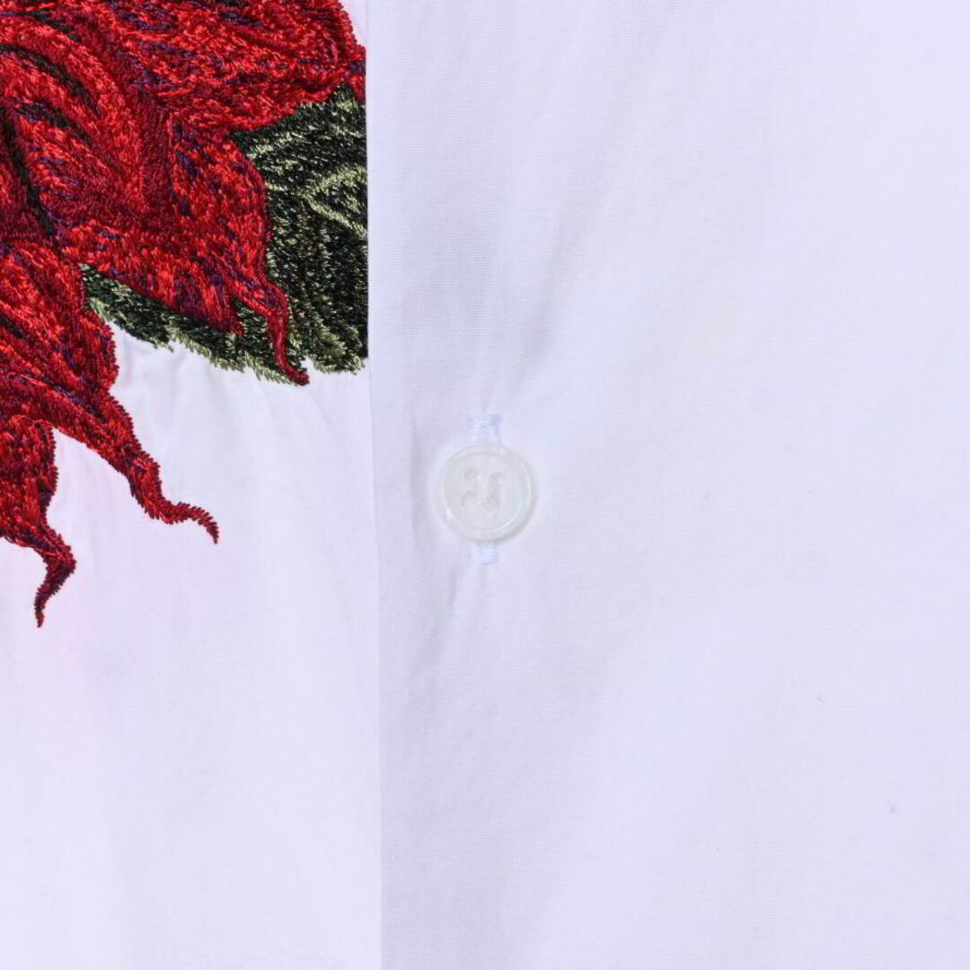 Yohji Yamamoto - Yohji Yamamoto ダリア刺繍 ロングシャツの Yohji Yamamoto - Yohji Yamamoto ダリア刺繍 ロングシャツの