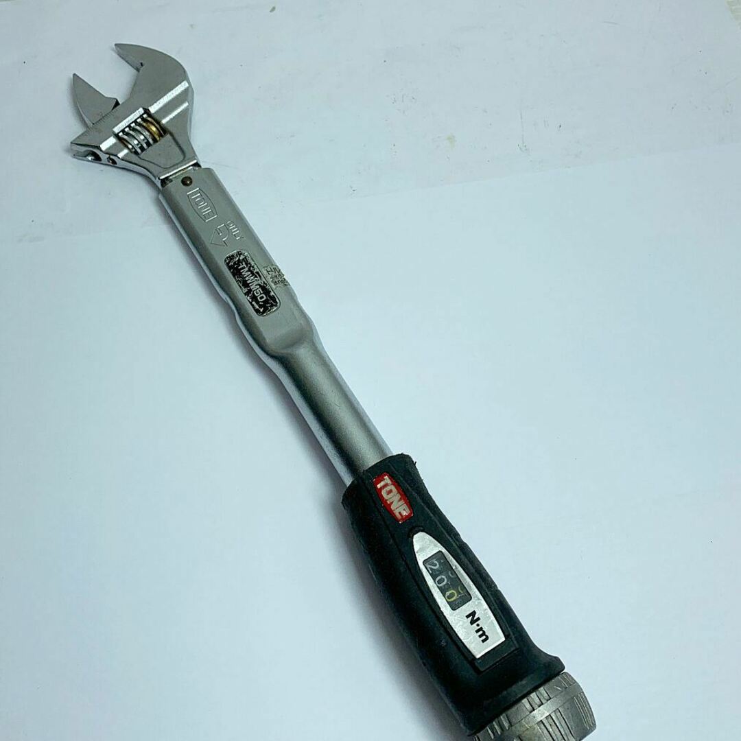 ♭♭TONE トネ トルクレンチ やや使用感あり 未校正 ケース付 TMWM50 ♭♭TONE トネ トルクレンチ やや使用感あり 未校正 ケース付 TMWM50